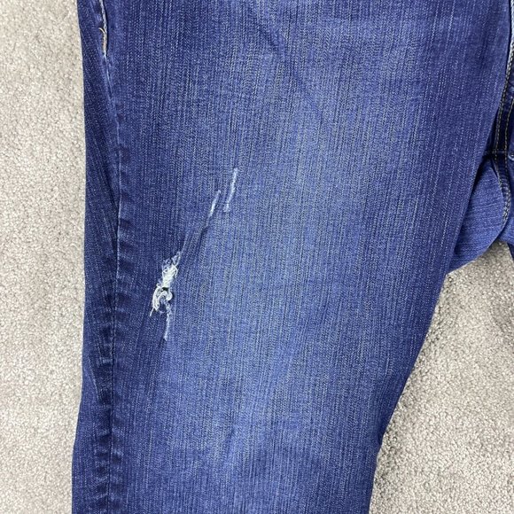 Torrid Boyfriend Straight Premium Stretch Mid-Rise Jeans Women's 20S Distressed - Picture 4 of 14